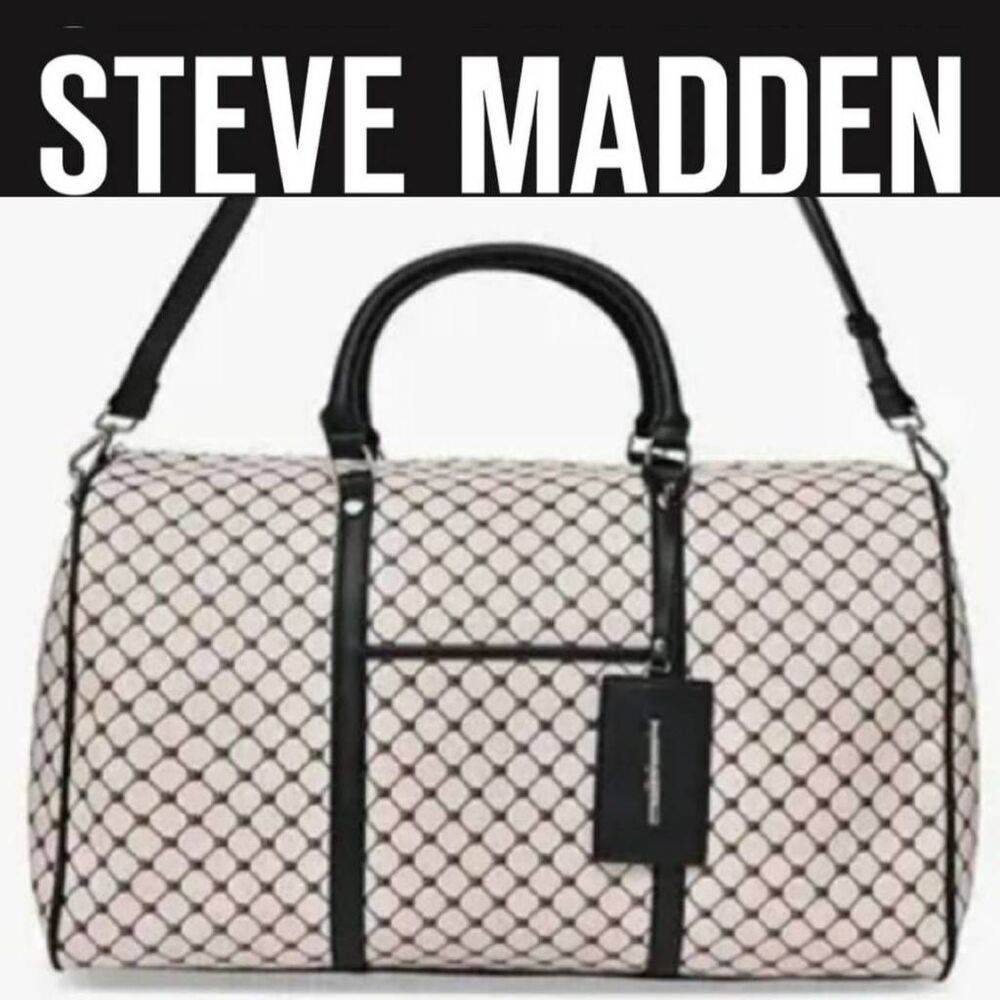 Steve Madden BSpeedy‎ SM Logo Travel Duffel Bag